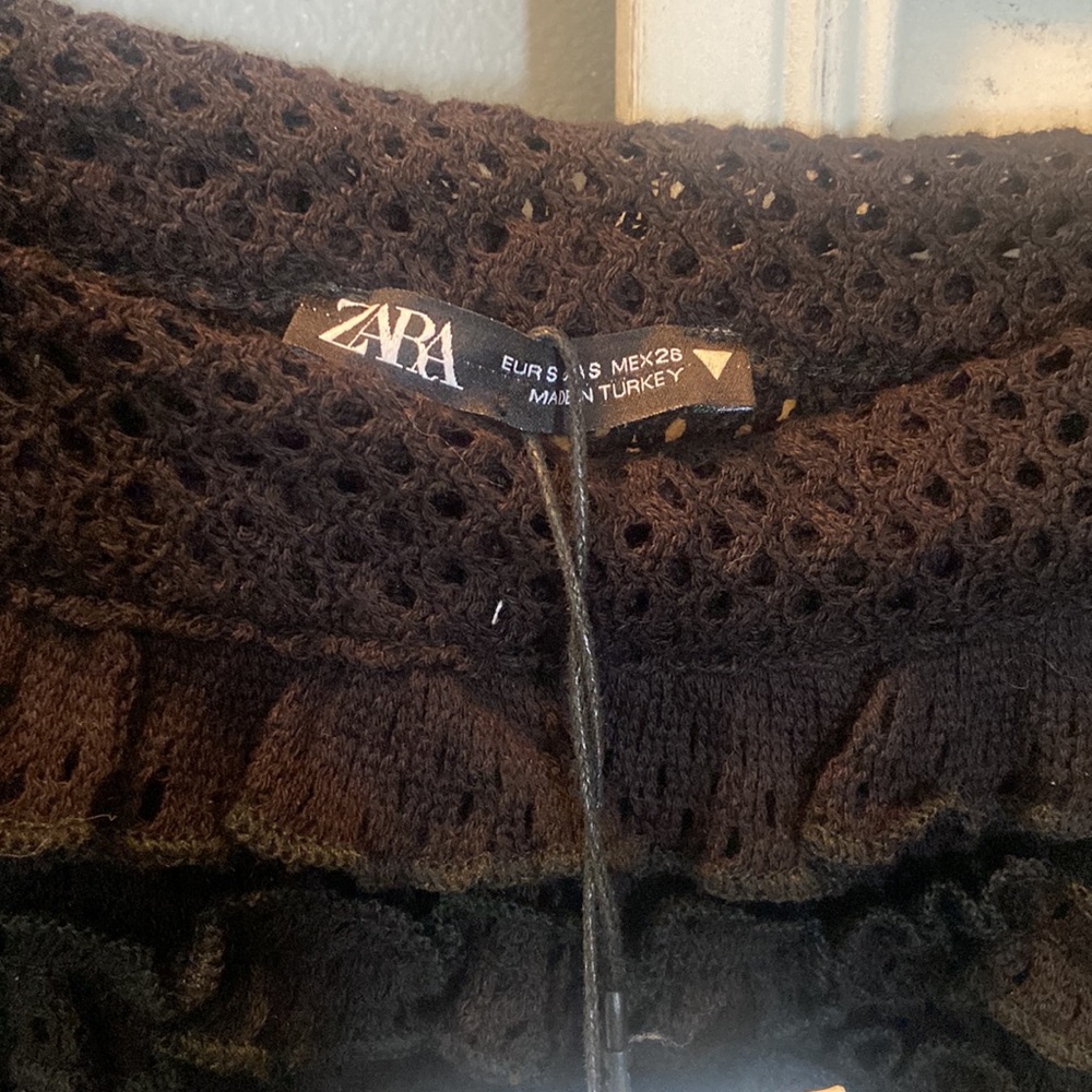 ZARA NWT black knit tank - Picture 4 of 5